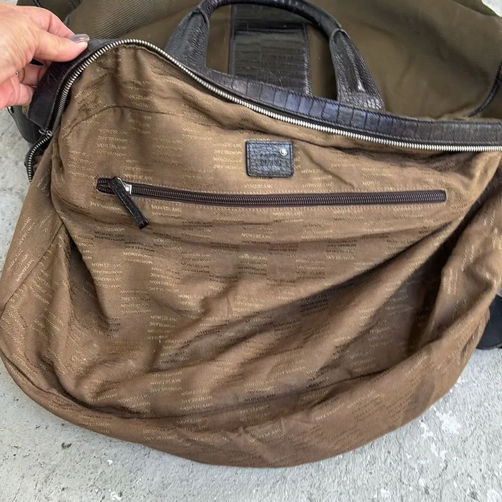 Mont Blanc travel bag